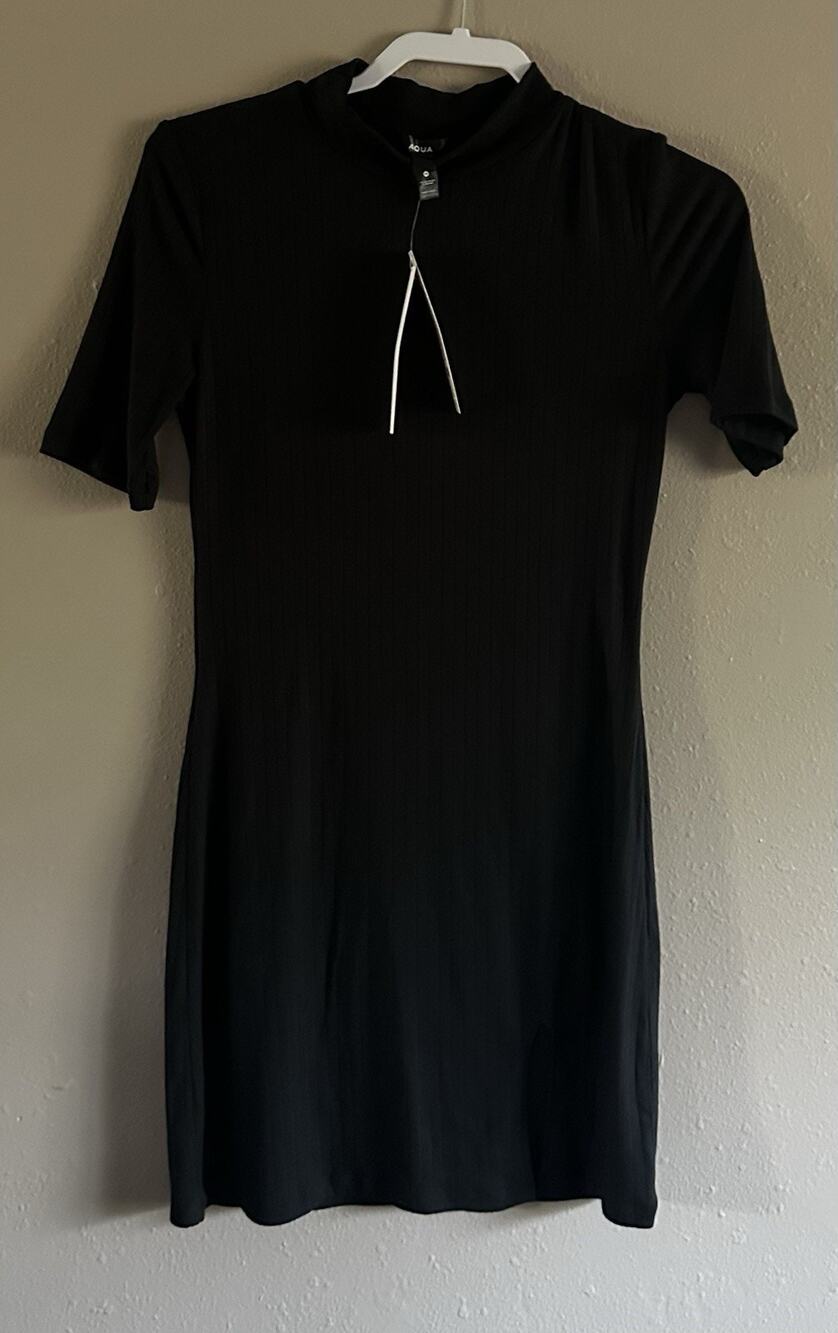 Aqua Dress Black